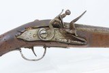 Engraved EUROPEAN Antique .60 Caliber Flintlock CAVALRY PIRATE HORSE Pistol
Circa Late 1700s to Early 1800s - 4 of 17