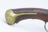 Engraved EUROPEAN Antique .60 Caliber Flintlock CAVALRY PIRATE HORSE Pistol
Circa Late 1700s to Early 1800s - 3 of 17