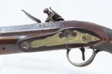ENGLISH Antique “GILL” FLINTLOCK Officer’s Belt Pistol .65 Caliber British
Fine London Proofed Fighting Pistol - 18 of 19