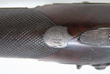 ENGLISH Antique “GILL” FLINTLOCK Officer’s Belt Pistol .65 Caliber British
Fine London Proofed Fighting Pistol - 9 of 19