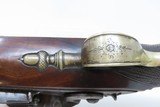 ENGLISH Antique “GILL” FLINTLOCK Officer’s Belt Pistol .65 Caliber British
Fine London Proofed Fighting Pistol - 14 of 19