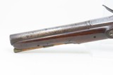 ENGLISH Antique “GILL” FLINTLOCK Officer’s Belt Pistol .65 Caliber British
Fine London Proofed Fighting Pistol - 19 of 19