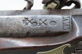 ENGLISH Antique “GILL” FLINTLOCK Officer’s Belt Pistol .65 Caliber British
Fine London Proofed Fighting Pistol - 11 of 19