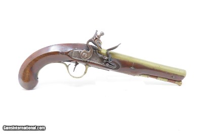 ROYAL LANCASTER VOLUNTEERS Antique SPENCER FLINTLOCK Officer’s Pistol .56Handsome London Proofed Fighting Pistol with Inscription! - Image 3 of 19