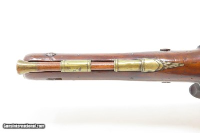 ROYAL LANCASTER VOLUNTEERS Antique SPENCER FLINTLOCK Officer’s Pistol .56Handsome London Proofed Fighting Pistol with Inscription! - Image 14 of 19