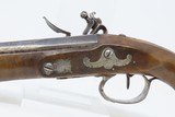 18th Century EUROPEAN Antique FLINTLOCK Fighting Pistol by CADEL 52 Caliber Late 1700s to Early 1800s Self Defense Pistol - 9 of 17