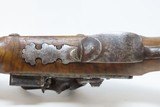 18th Century EUROPEAN Antique FLINTLOCK Fighting Pistol by CADEL 52 Caliber Late 1700s to Early 1800s Self Defense Pistol - 5 of 17