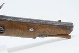 18th Century EUROPEAN Antique FLINTLOCK Fighting Pistol by CADEL 52 Caliber Late 1700s to Early 1800s Self Defense Pistol - 14 of 17