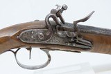 18th Century EUROPEAN Antique FLINTLOCK Fighting Pistol by CADEL 52 Caliber Late 1700s to Early 1800s Self Defense Pistol - 13 of 17