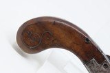 PUIFOCAT Antique BOXLOCK French FLINTLOCK .38 Caliber POCKET/MUFF PistolLate 1700s to Early 1800s Self Defense Pistol! - 15 of 17
