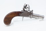 PUIFOCAT Antique BOXLOCK French FLINTLOCK .38 Caliber POCKET/MUFF PistolLate 1700s to Early 1800s Self Defense Pistol! - 14 of 17