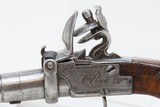 PUIFOCAT Antique BOXLOCK French FLINTLOCK .38 Caliber POCKET/MUFF PistolLate 1700s to Early 1800s Self Defense Pistol! - 4 of 17