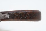 PUIFOCAT Antique BOXLOCK French FLINTLOCK .38 Caliber POCKET/MUFF PistolLate 1700s to Early 1800s Self Defense Pistol! - 6 of 17