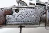 PUIFOCAT Antique BOXLOCK French FLINTLOCK .38 Caliber POCKET/MUFF PistolLate 1700s to Early 1800s Self Defense Pistol! - 13 of 17
