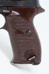 WORLD WAR II Walther "ac/44" Code P.38 GERMAN MILITARY Semi-Auto Pistol C&R 9mm Sidearm from the Third Reich with HOLSTER! - 5 of 22