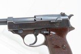 WORLD WAR II Walther "ac/44" Code P.38 GERMAN MILITARY Semi-Auto Pistol C&R 9mm Sidearm from the Third Reich with HOLSTER! - 6 of 22