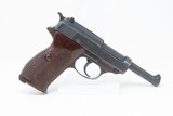 WORLD WAR II Walther "ac/44" Code P.38 GERMAN MILITARY Semi-Auto Pistol C&R 9mm Sidearm from the Third Reich with HOLSTER! - 19 of 22