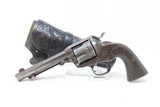 BEAUMONT, TEXAS SHIPPED COLT Bisley SINGLE ACTION ARMY .38-40 Revolver C&R
Made in 1902 with Tooled HEISER of DENVER Leather Holster - 7 of 23