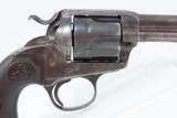 BEAUMONT, TEXAS SHIPPED COLT Bisley SINGLE ACTION ARMY .38-40 Revolver C&R
Made in 1902 with Tooled HEISER of DENVER Leather Holster - 8 of 23