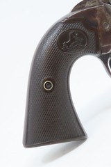 BEAUMONT, TEXAS SHIPPED COLT Bisley SINGLE ACTION ARMY .38-40 Revolver C&R
Made in 1902 with Tooled HEISER of DENVER Leather Holster - 13 of 23