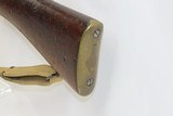 WORLD WAR I Era B.S.A. Short Magazine Lee-Enfield No. 1 Mk. III Rifle C&RWWI Primary Infantry Arm with SLING - 23 of 23