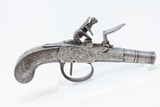 Antique BOXLOCK British FLINTLOCK .44 Caliber POCKET/MUFF Pistol
Late 1700s to Early 1800s Self Defense Belt Pistol! - 14 of 17