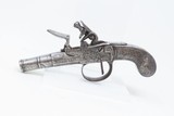 Antique BOXLOCK British FLINTLOCK .44 Caliber POCKET/MUFF Pistol
Late 1700s to Early 1800s Self Defense Belt Pistol! - 2 of 17