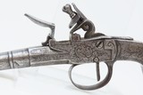 Antique BOXLOCK British FLINTLOCK .44 Caliber POCKET/MUFF Pistol
Late 1700s to Early 1800s Self Defense Belt Pistol! - 4 of 17