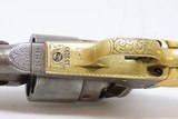 Period Engraved, Ivory CIVIL WAR COLT Model 1860 ARMY .44 Caliber REVOLVER
1864 mfr. Military Issued Sidearm! - 13 of 20