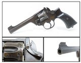 ’44 WWII BRITISH ENFIELD No. 2 Mark I* .38/200 DOUBLE ACTION Revolver C&RPrevalent World War II Brit Sidearm - 1 of 20