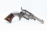 CIVIL WAR Era VERY SCARCE Allen & Wheelock SIDEHAMMER .32 Rimfire REVOLVERSpur Trigger with Walnut Grips! - 2 of 16