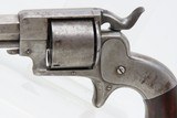CIVIL WAR Era VERY SCARCE Allen & Wheelock SIDEHAMMER .32 Rimfire REVOLVERSpur Trigger with Walnut Grips! - 15 of 16