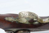 Antique PHILADELPHIA DERINGER Percussion Pistol ENGRAVED Pocket 1850s ENGRAVED Self Defense Pistol with German Silver Accents! - 9 of 17
