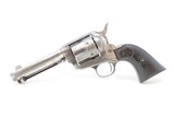AUSTIN TEXAS SHIPPED Antique COLT 38-40 WCF Single Action Army REVOLVER SAA LETTERED NICKEL .38-40 WCF Colt 6-Shooter Made in 1891! - 20 of 22