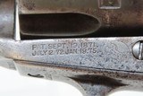 AUSTIN TEXAS SHIPPED Antique COLT 38-40 WCF Single Action Army REVOLVER SAA LETTERED NICKEL .38-40 WCF Colt 6-Shooter Made in 1891! - 8 of 22