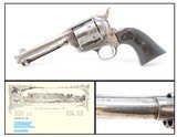 AUSTIN TEXAS SHIPPED Antique COLT 38-40 WCF Single Action Army REVOLVER SAA LETTERED NICKEL .38-40 WCF Colt 6-Shooter Made in 1891! - 6 of 22