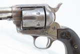 AUSTIN TEXAS SHIPPED Antique COLT 38-40 WCF Single Action Army REVOLVER SAA LETTERED NICKEL .38-40 WCF Colt 6-Shooter Made in 1891! - 3 of 22