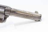 AUSTIN TEXAS SHIPPED Antique COLT 38-40 WCF Single Action Army REVOLVER SAA LETTERED NICKEL .38-40 WCF Colt 6-Shooter Made in 1891! - 13 of 22