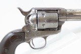 AUSTIN TEXAS SHIPPED Antique COLT 38-40 WCF Single Action Army REVOLVER SAA LETTERED NICKEL .38-40 WCF Colt 6-Shooter Made in 1891! - 22 of 22