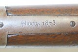 c1880 2nd Model WINCHESTER 1873 Lever Action .44-40 Repeating RIFLE Antique Iconic Repeater Made in 1880 and Chambered in .44 Caliber! - 9 of 19
