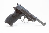 WORLD WAR 2 Walther "ac/42" Code P.38 GERMAN MILITARY Semi-Auto C&R Pistol
9mm Semi-Auto Pistol from the Third Reich with HOLSTER! - 20 of 23