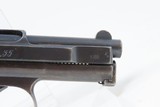 Pre-WWI GERMAN Mauser Model 1910 .25 ACP Semi-Automatic POCKET Pistol C&RGerman Side Arm Chambered in 6.35mm Browning Auto - 22 of 22