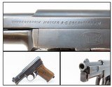 Pre-WWI GERMAN Mauser Model 1910 .25 ACP Semi-Automatic POCKET Pistol C&RGerman Side Arm Chambered in 6.35mm Browning Auto - 1 of 22