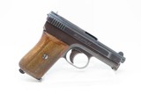 Pre-WWI GERMAN Mauser Model 1910 .25 ACP Semi-Automatic POCKET Pistol C&RGerman Side Arm Chambered in 6.35mm Browning Auto - 19 of 22