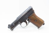 Pre-WWI GERMAN Mauser Model 1910 .25 ACP Semi-Automatic POCKET Pistol C&RGerman Side Arm Chambered in 6.35mm Browning Auto - 2 of 22