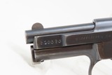 Pre-WWI GERMAN Mauser Model 1910 .25 ACP Semi-Automatic POCKET Pistol C&RGerman Side Arm Chambered in 6.35mm Browning Auto - 5 of 22