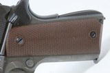c1944 mfr. U.S. Model 1911A1 REMINGTON-RAND .45 ACP Pistol C&R World War II Very Nice WWII Sidearm! - 4 of 20