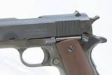 c1944 mfr. U.S. Model 1911A1 REMINGTON-RAND .45 ACP Pistol C&R World War II Very Nice WWII Sidearm! - 5 of 20