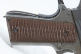c1944 mfr. U.S. Model 1911A1 REMINGTON-RAND .45 ACP Pistol C&R World War II Very Nice WWII Sidearm! - 18 of 20
