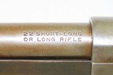WINCHESTER “Standard” Model 1906 Slide Action .22 Caliber Rimfire RIFLE C&R Standard Model in .22 Short, Long, and Long Rifle - 6 of 21